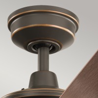 Wentylator sufitowy Lyndon Patio - 132 cm - Postarzany brąz