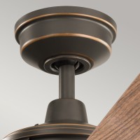 Wentylator sufitowy Lyndon Patio - 132 cm - Postarzany brąz