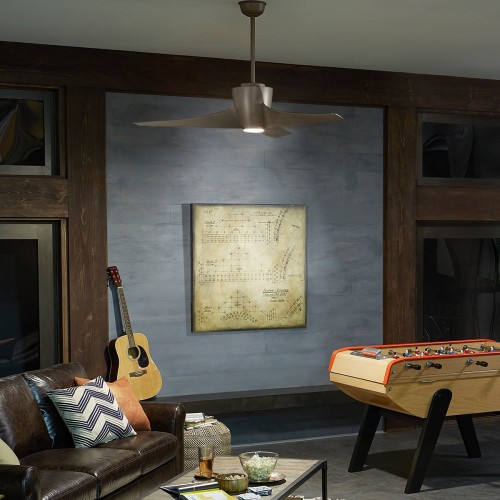 Wentylator sufitowy Phree - 142 cm - Szczotkowany nikiel