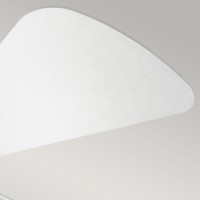 Wentylator sufitowy Sola - 86 cm - Matowa biel