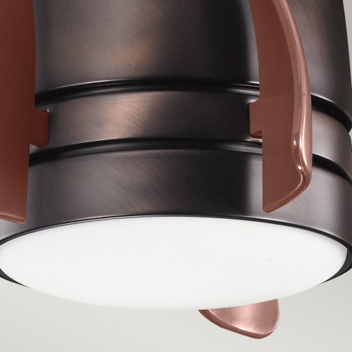 Wentylator sufitowy Terna - 38 cm - Olejowany brąz