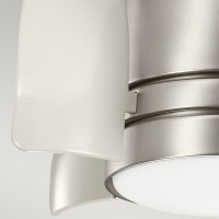 Wentylator sufitowy Terna - 38 cm - Szczotkowany nikiel