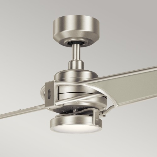 Wentylator sufitowy Xety - 142 cm - Szczotkowany nikiel