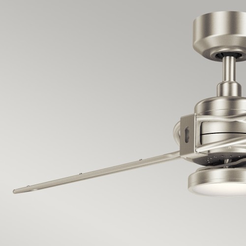 Wentylator sufitowy Xety - 142 cm - Szczotkowany nikiel