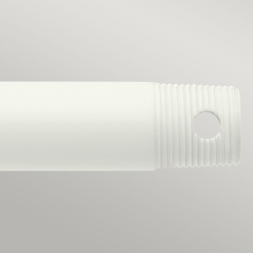 Rurka montażowa do wentylatora sufitowego - 45 cm  - Satynowa biel