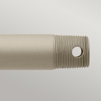 Rurka montażowa do wentylatora sufitowego - 45 cm  - Satynowy nikiel