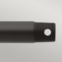 Rurka montażowa do wentylatora sufitowego - 45 cm  - Postarzany brąz