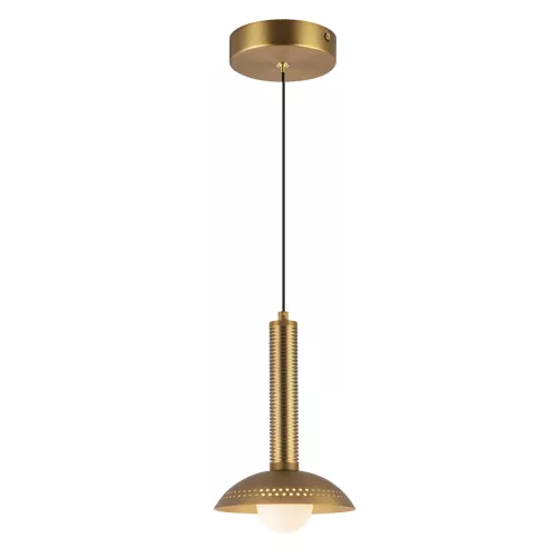 Mała lampa wisząca LED Arden - Szczotkowane złoto