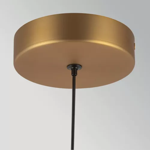 Mała lampa wisząca LED Arden - Szczotkowane złoto