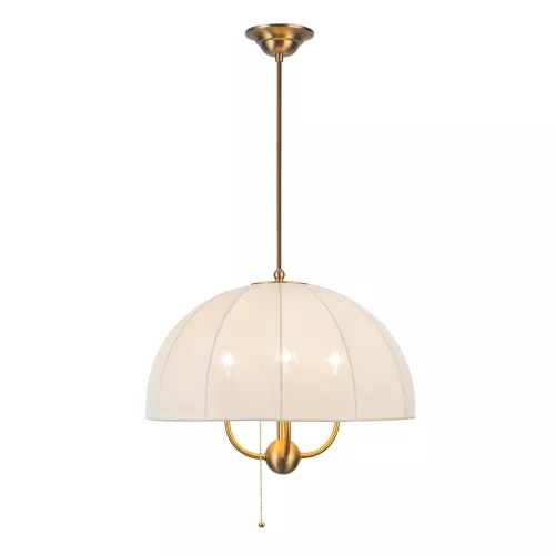 Lampa wisząca Crosby - 4 źródła światła - Szczotkowane złoto