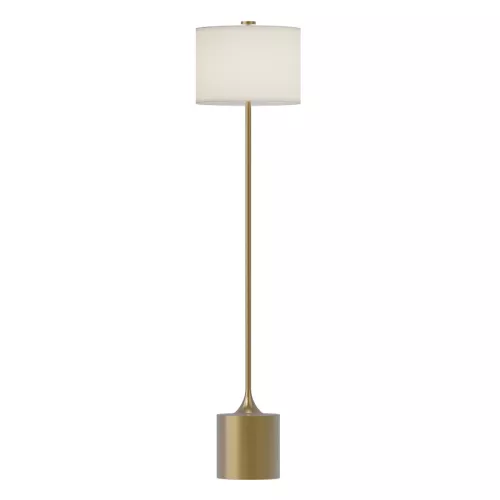 Lampa podłogowa Issa - 1 źródło światła - Szczotkowane złoto
