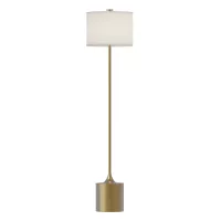 Lampa podłogowa Issa - 1 źródło światła - Szczotkowane złoto