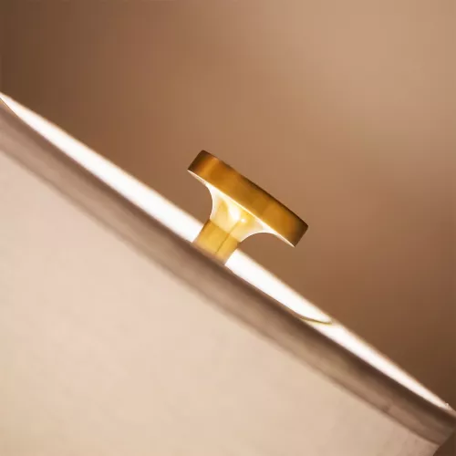 Lampa stołowa Issa - 1 źródło światła - Szczotkowane złoto