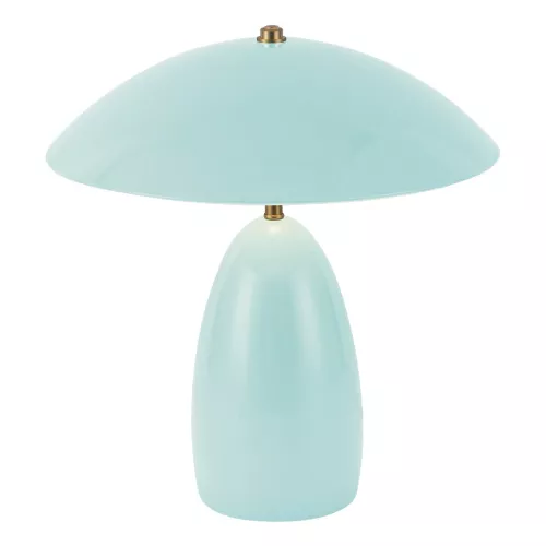 Średnia lampa stołowa LED Poppy - Jasnoniebieski