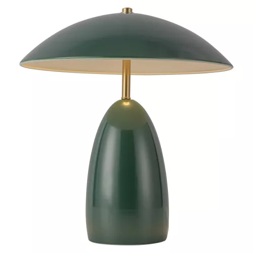 Średnia lampa stołowa LED Poppy - Ciemnozielony