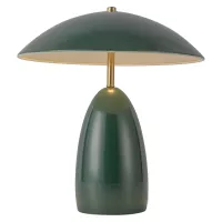 Średnia lampa stołowa LED Poppy - Ciemnozielony