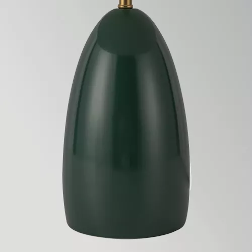Średnia lampa stołowa LED Poppy - Ciemnozielony
