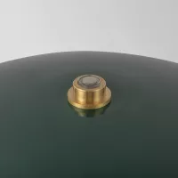 Średnia lampa stołowa LED Poppy - Ciemnozielony