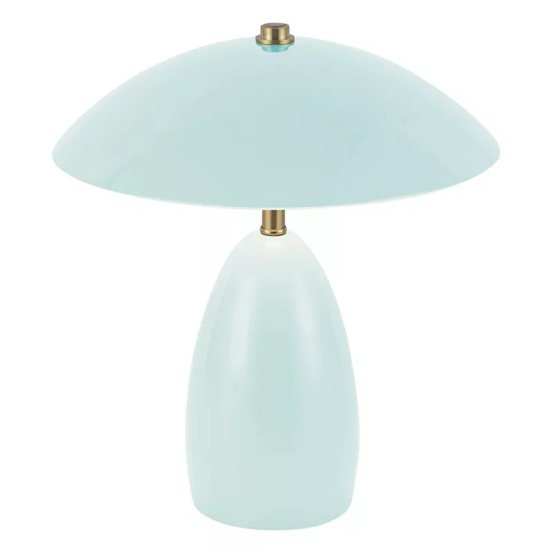 Bezprzewodowa lampa stołowa LED Poppy - Jasnoniebieski