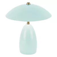 Bezprzewodowa lampa stołowa LED Poppy - Jasnoniebieski