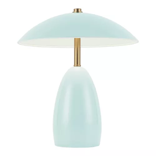 Bezprzewodowa lampa stołowa LED Poppy - Jasnoniebieski