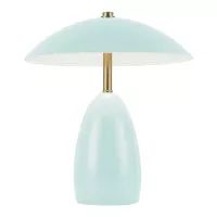 Bezprzewodowa lampa stołowa LED Poppy - Jasnoniebieski