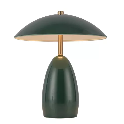 Bezprzewodowa lampa stołowa LED Poppy - Ciemnozielony