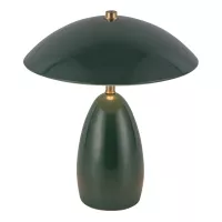 Bezprzewodowa lampa stołowa LED Poppy - Ciemnozielony