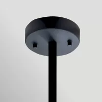 Lampa wisząca Sabina - 4 źródła światła - Czarny