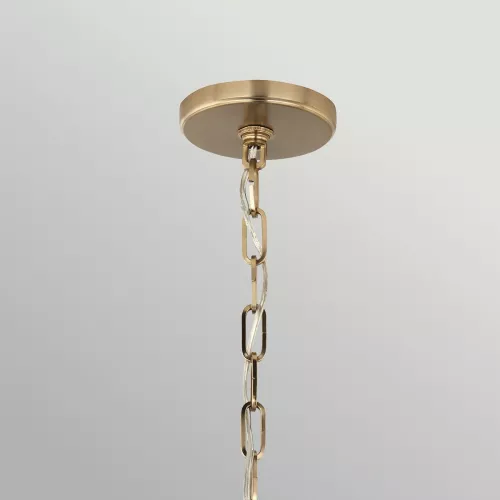 Duża lampa wisząca Etcher - 2 źródła światła - Czarny, mosiądz