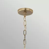 Duża lampa wisząca Etcher - 2 źródła światła - Czarny, mosiądz