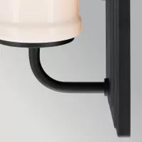 Kinkiet Vetivene - 1 źródło światła - Czarny