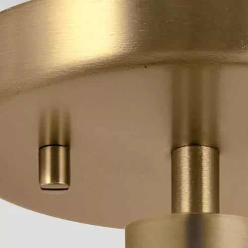 Lampa wisząca Windsor - 1 źródło światła - Naturalny mosiądz