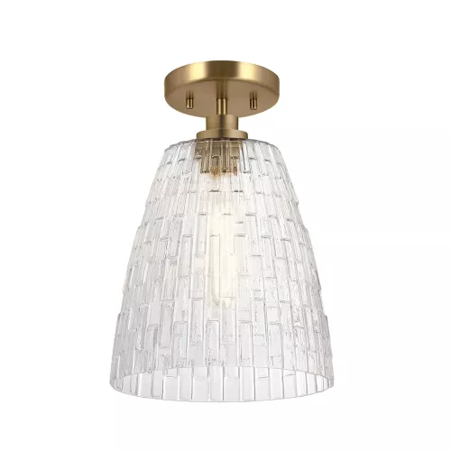 Lampa wisząca Windsor - 1 źródło światła - Naturalny mosiądz