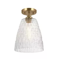 Lampa wisząca Windsor - 1 źródło światła - Naturalny mosiądz