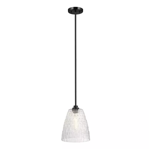 Lampa wisząca Windsor - 1 źródło światła - Czarny