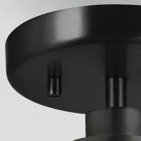 Lampa wisząca Windsor - 1 źródło światła - Czarny