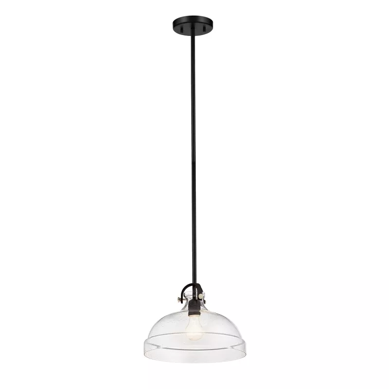 Lampa wisząca Hampton - 1 źródło światła - Grafitowy