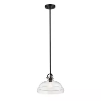 Lampa wisząca Hampton - 1 źródło światła - Grafitowy