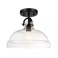 Lampa wisząca Hampton - 1 źródło światła - Grafitowy