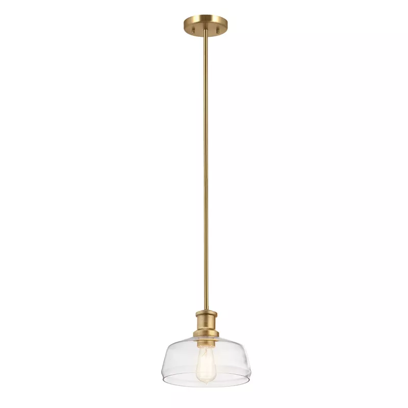 Lampa wisząca Nottinghill - 1 źródło światła - Naturalny mosiądz