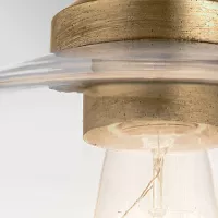 Lampa wisząca Nottinghill - 1 źródło światła - Naturalny mosiądz