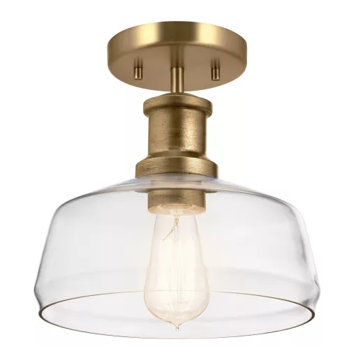 Lampa wisząca Nottinghill - 1 źródło światła - Naturalny mosiądz