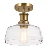 Lampa wisząca Nottinghill - 1 źródło światła - Naturalny mosiądz