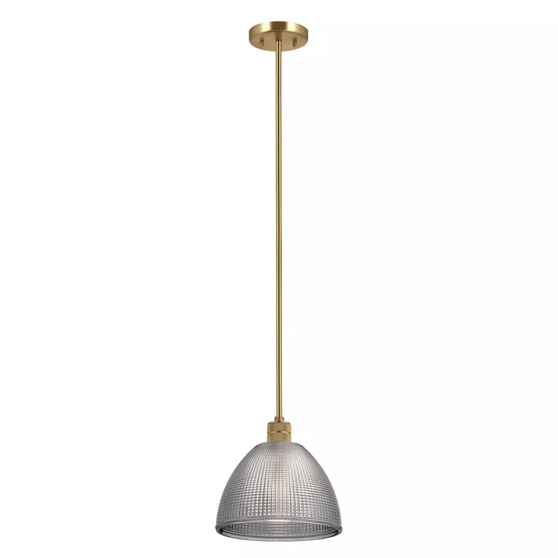 Lampa wisząca Hampstead - 1 źródło światła - Naturalny mosiądz