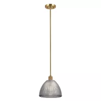 Lampa wisząca Hampstead - 1 źródło światła - Naturalny mosiądz