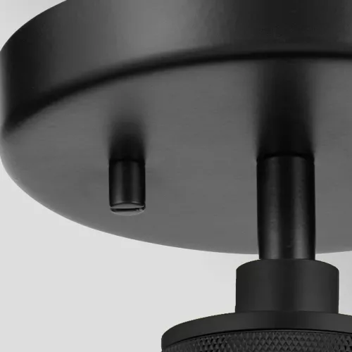 Lampa wisząca Hampstead - 1 źródło światła - Czarny