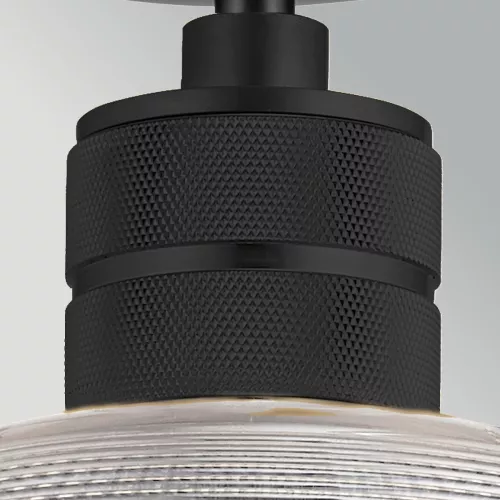 Lampa wisząca Hampstead - 1 źródło światła - Czarny