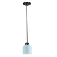 Lampa wisząca York - 1 źródło światła - Czarny