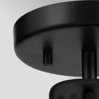 Lampa wisząca York - 1 źródło światła - Czarny